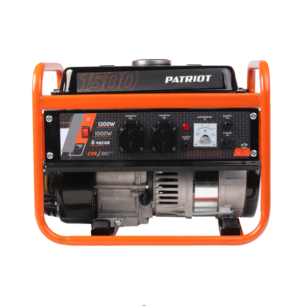Бензиновый генератор PATRIOT SRGE 1500 для гаража фото