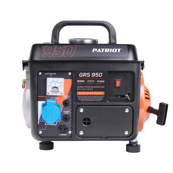 Бензиновый генератор PATRIOT GRS 950 для гаража фото
