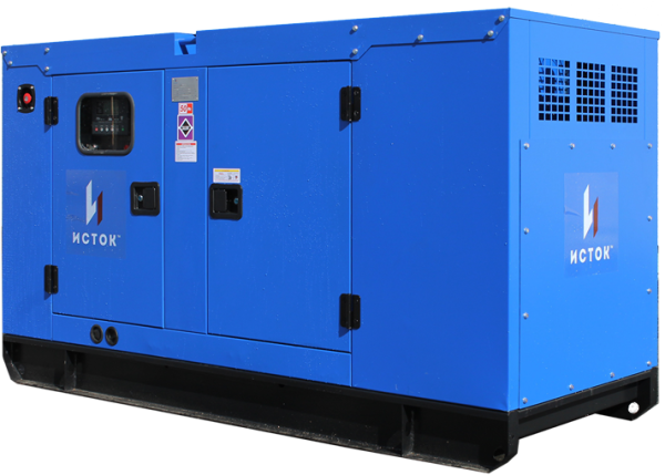 Дизельный генератор Исток АД40С-Т400-РПМ15 в кожухе  промышленный фото