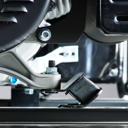 Бензиновый генератор Fubag PRG 5000 ES генератор + Комплект колес и ручек для электростанций в ПОДАРОК фото