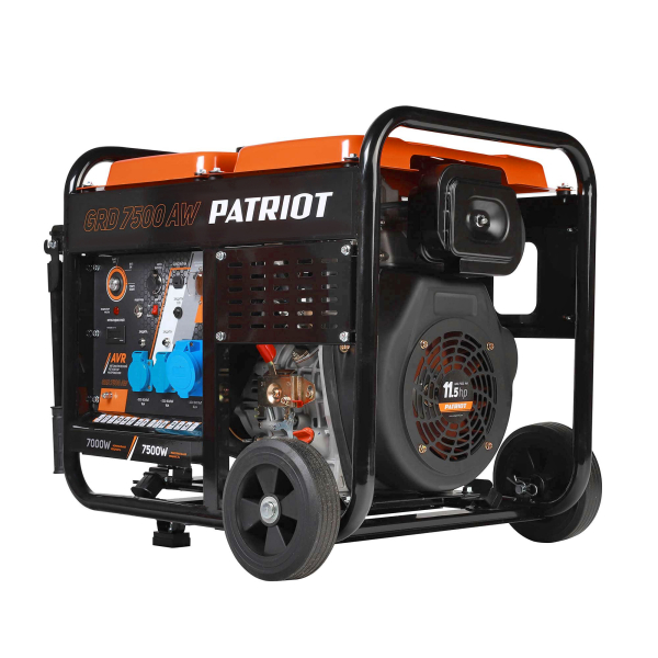 Дизельный генератор PATRIOT GRD 7500 AW 472702275 фото