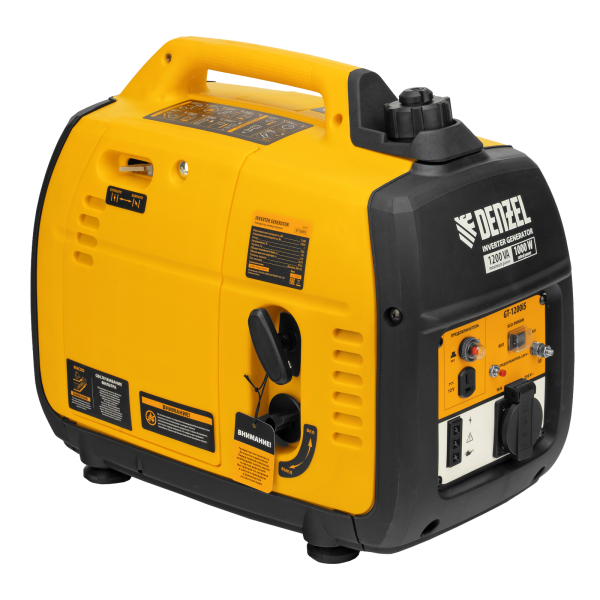 Бензиновый инверторный генератор DENZEL GT-1200iS 4-х тактный фото