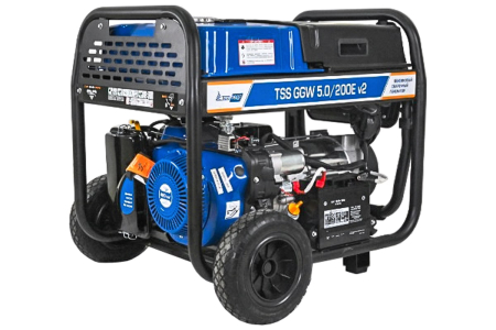 Бензиновый генератор ТСС PROF GGW 5.0/200E v2 фото
