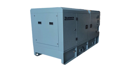 Дизельный генератор Zammer AD-30-Т400 в кожухе без АВР фото