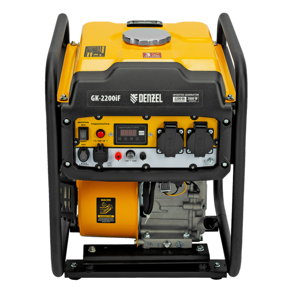 Бензиновый инверторный генератор DENZEL GK-2200iF 4-х тактный фото