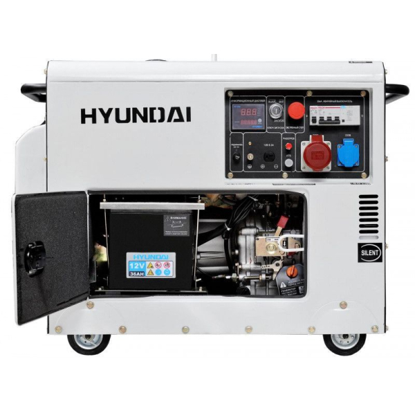Дизельный генератор Hyundai DHY 8000SE-3  Дизельный генератор Hyundai DHY 8000SE-3  фото
