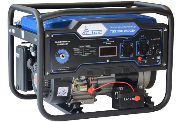 Бензиновый генератор ТСС SGG 2800EN для гаража фото