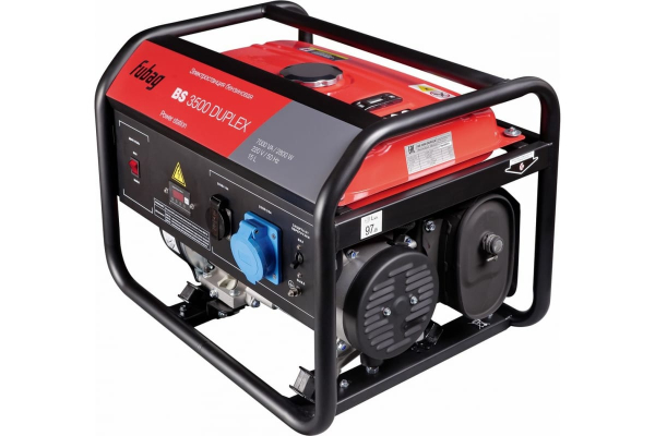 Бензиновый генератор Fubag BS 3500 Duplex для дома фото