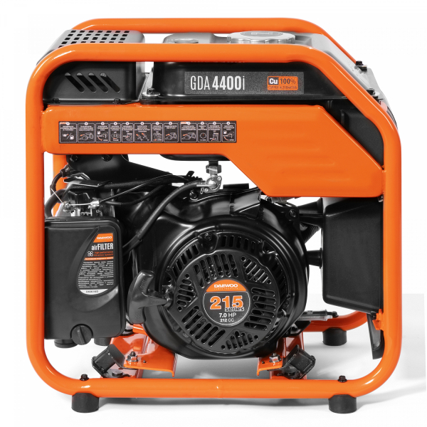 Бензиновый инверторный генератор DAEWOO GDA 4400i стационарный фото