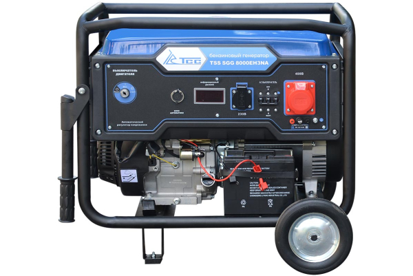 Бензиновый генератор ТСС SGG 8000EH3NA в кожухе МК-1.1 фото