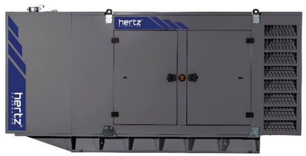 Дизельный генератор HERTZ HG 1000 DC  бесшумный фото
