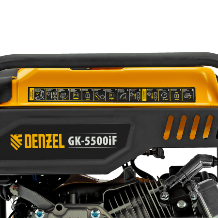 Бензиновый генератор DENZEL GK-5500iF фото