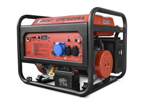 Бензиновый генератор REDVOLT EPB7000EA портативный фото