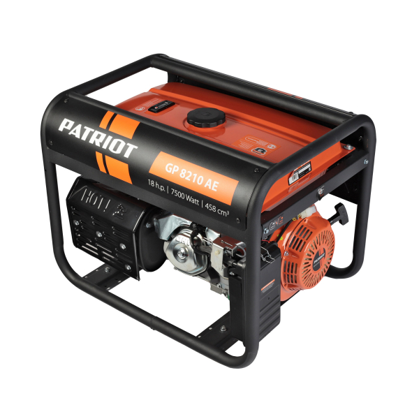 Бензиновый генератор PATRIOT GP 8210 AE для дома фото