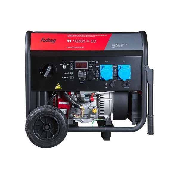 Бензиновый инверторный генератор Fubag TI 10000 A ES синхронный фото
