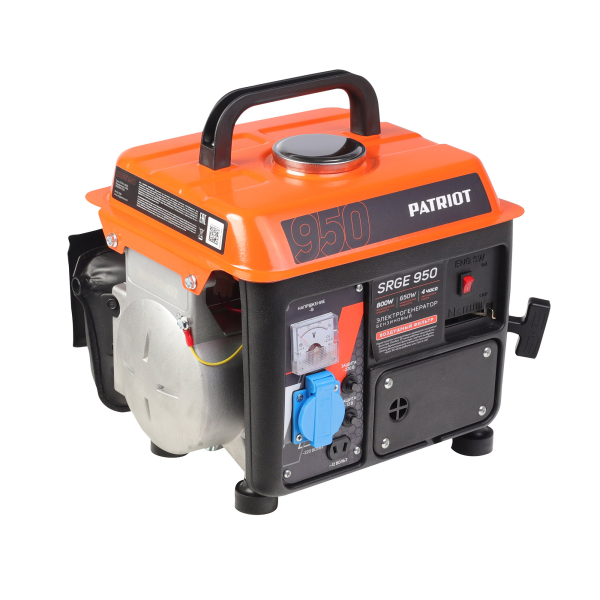 Бензиновый генератор PATRIOT SRGE 950 для дачи фото