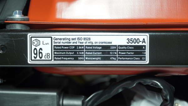 Бензиновый генератор Loncin LC3500-AS фото
