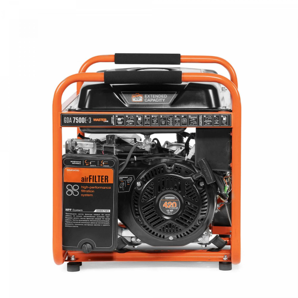 Бензиновый генератор DAEWOO GDA 7500E-3 для дома фото