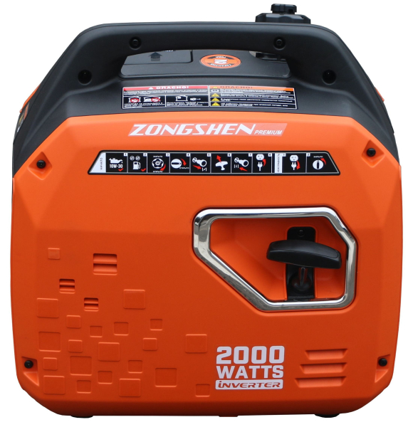 Бензиновый инверторный генератор Zongshen BQH 2000 4-х тактный фото