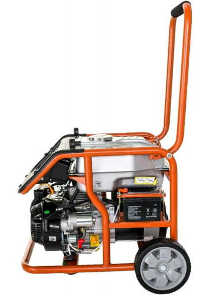 Бензиновый генератор Zongshen KB 5000 E для гаража фото