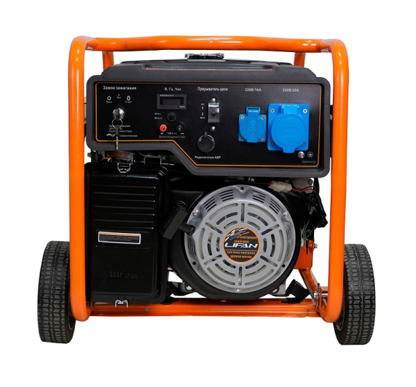 Бензиновый генератор Lifan 6 GF-5A (7000EA) 4-х тактный фото