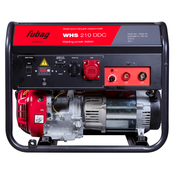 Бензиновый сварочный генератор Fubag WHS 210 DDC для дома фото