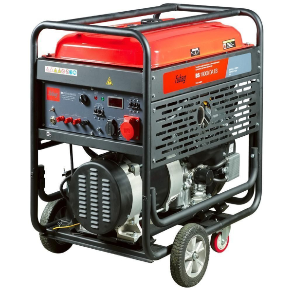 Бензиновый генератор Fubag BS 19000 DA ES синхронный фото