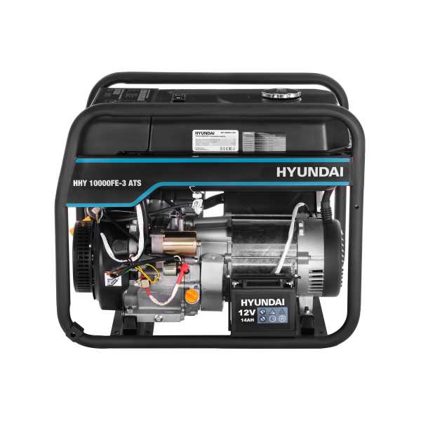 Бензиновый генератор Hyundai HHY 10000FE-3 ATS с автозапуском для дома фото