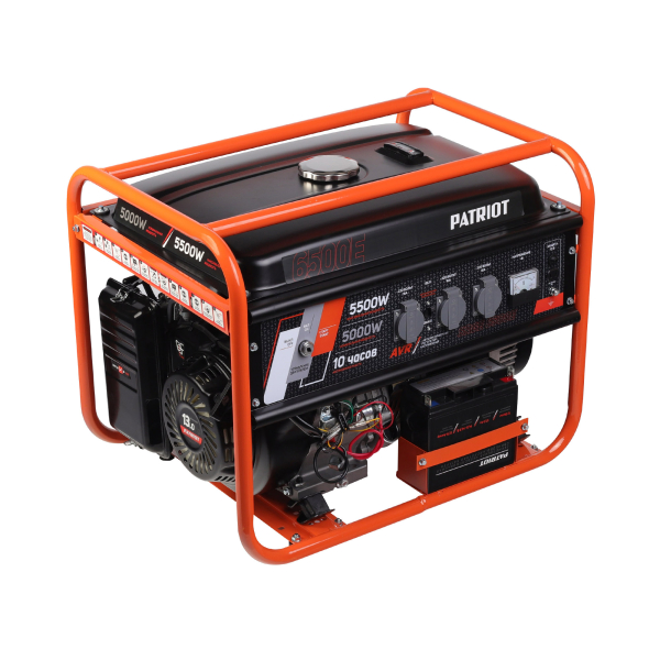 Бензиновый генератор PATRIOT SRGE 6500 E для дачи фото