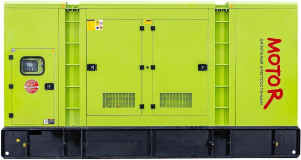 Дизельный генератор Motor АД400-T400 ЯМЗ кожух  бесшумный фото