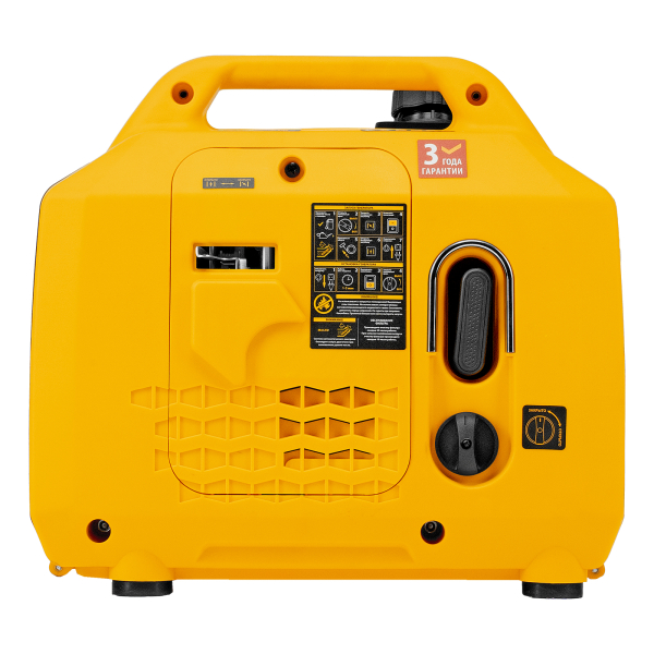 Бензиновый инверторный генератор DENZEL GS-1100iS на колесах фото