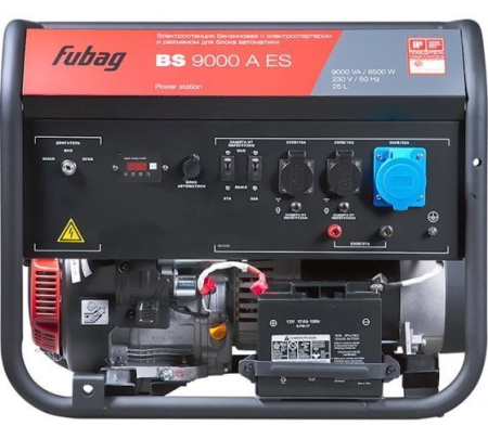 Бензиновый генератор Fubag BS 9000 A ES фото