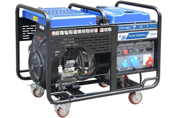 Бензиновый генератор ТСС SGG 16000EH3LA для дома фото