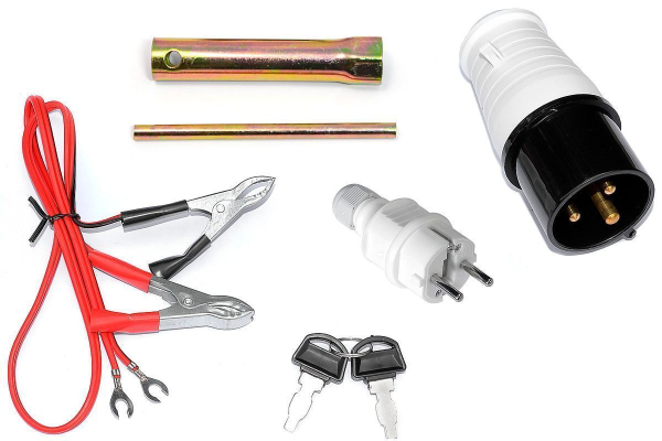 Бензиновый генератор ТСС SGG 3200EN Duplex для дома фото