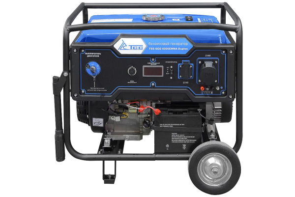 Бензиновый генератор ТСС SGG 6000EHNA Duplex стационарный фото