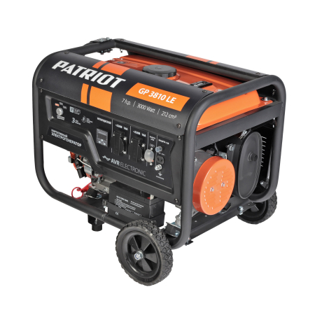 Бензиновый генератор PATRIOT GP 3810 LE фото