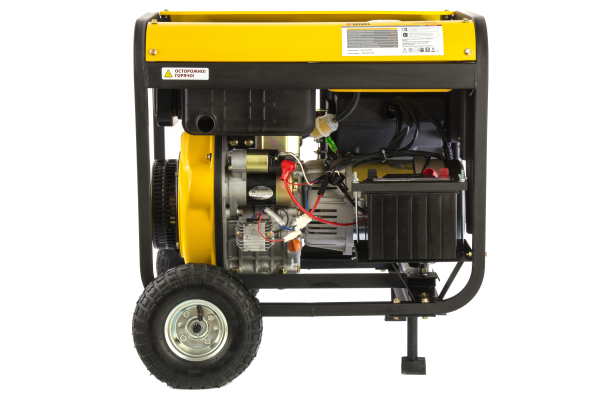 Дизельный генератор DENZEL DD6300Е 94657 для дачи фото