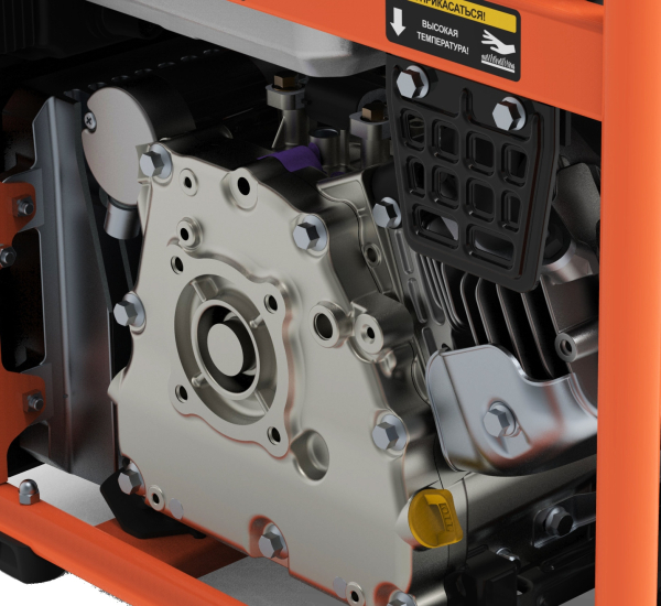 Бензиновый инверторный генератор Zongshen BPB 4500 E для гаража фото