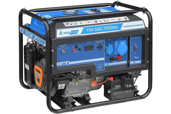 Бензиновый генератор ТСС SGG 7500ЕA 2-х тактный фото