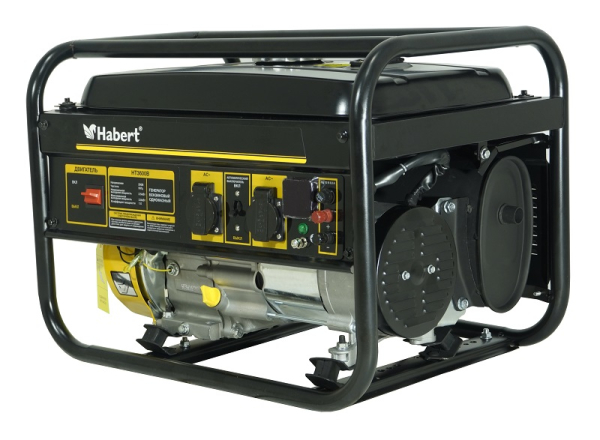 Бензиновый генератор Habert HT3600B для гаража фото
