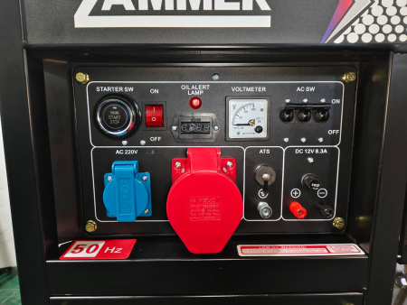 Дизельный генератор Zammer S11500DE3 - 9,5кВт Дизельный генератор Zammer S11500DE3 - 9,5кВт фото