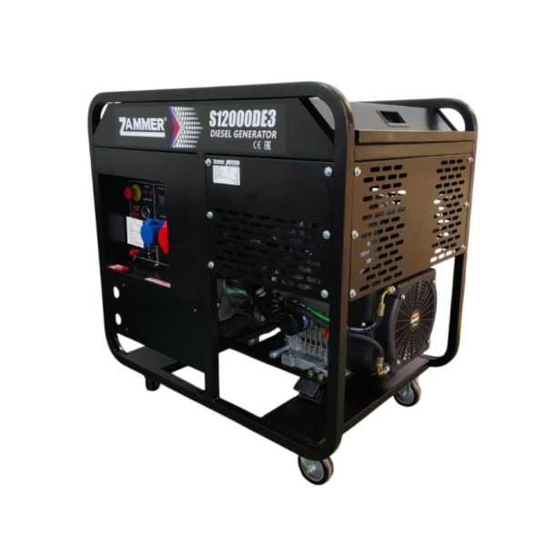 Дизельный генератор Zammer S12000DE3 S12000DE3 для гаража фото