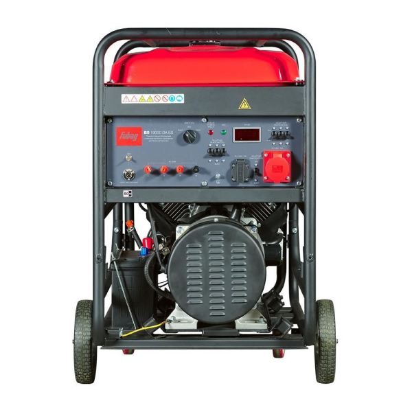 Бензиновый генератор Fubag BS 19000 DA ES синхронный фото