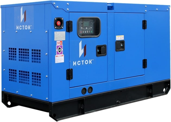 Дизельный генератор Исток АД20С-Т400-РПМ15 в кожухе  бесшумный фото