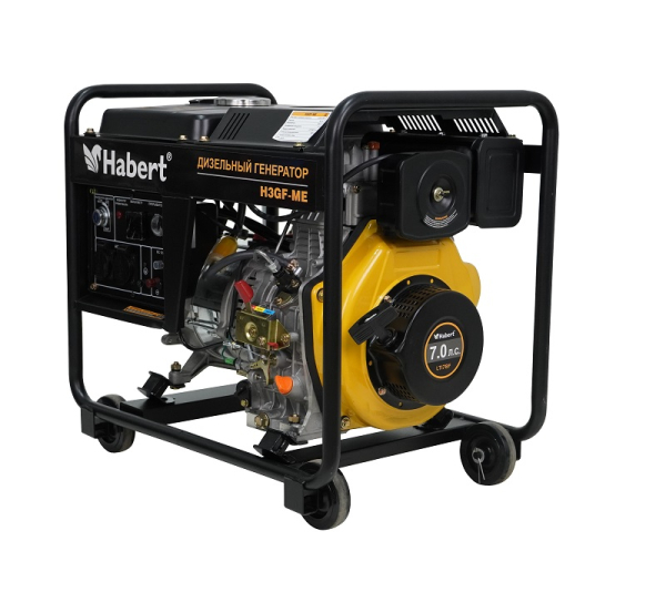 Дизельный генератор Habert H3GF-ME 57566 на колесах фото