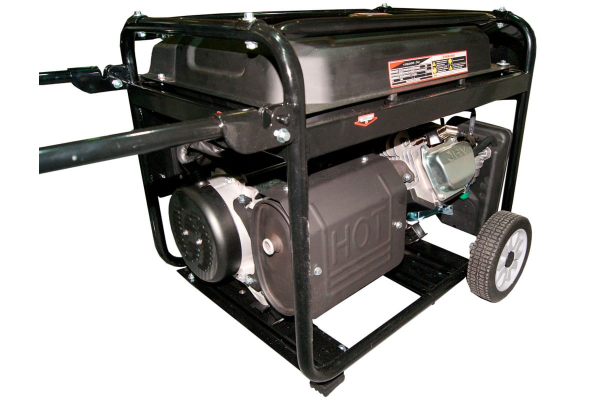 Бензиновый генератор Lifan 10500E-3U переносной фото