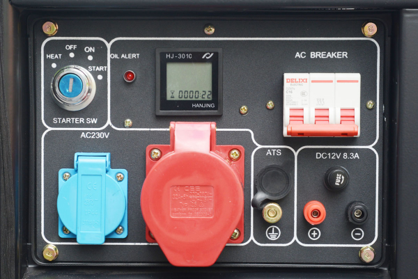 Дизельный генератор ТСС SDG 7000EH3A в кожухе МК-2.1 034168 для дома фото