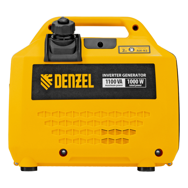 Бензиновый инверторный генератор DENZEL GS-1100iS синхронный фото